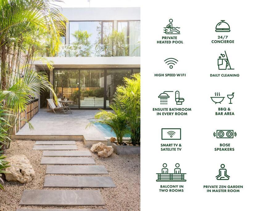 Villa Nimi Architectural Masterpiece Experience Private Pool & Great Concierge Service By Hum Living Tulum Eksteriør bilde